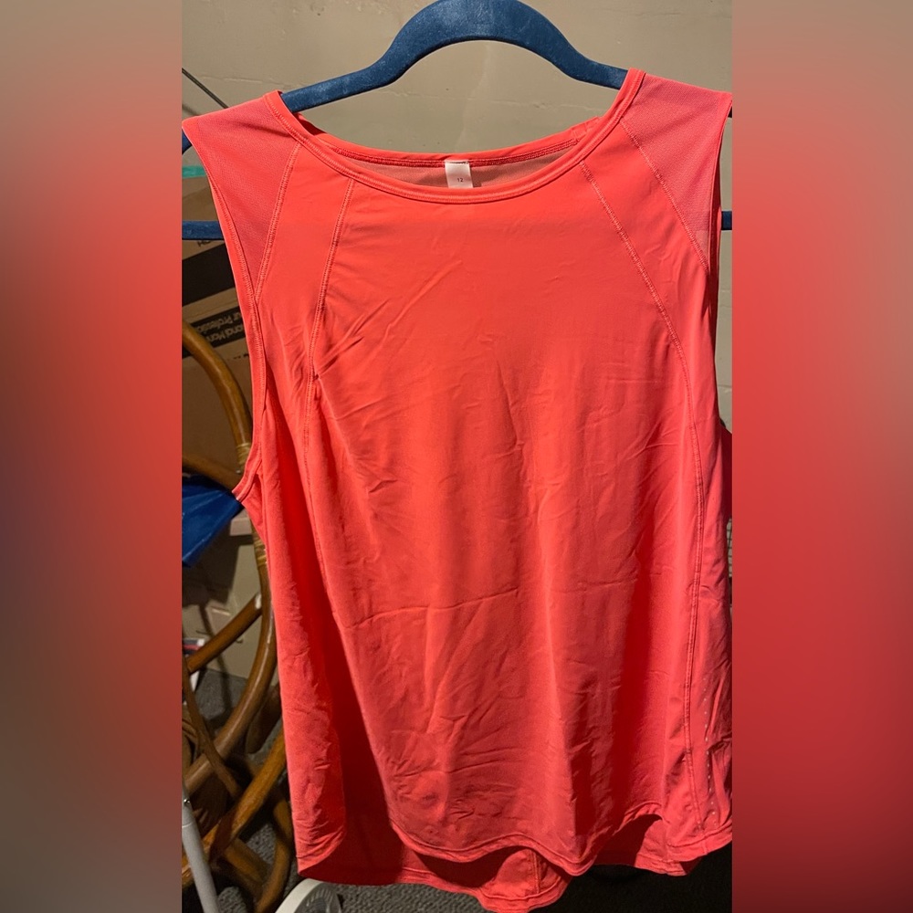Lululemon Sculpt Tank Pale Raspberry Size 12